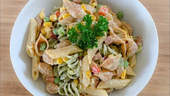 Haitian Macaroni Salad
