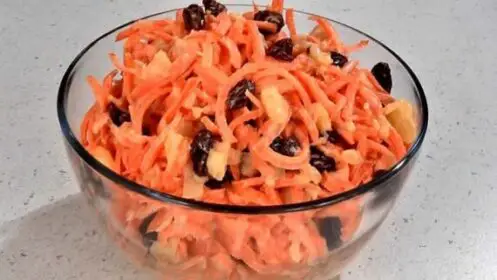 Carrot Salad With Raisins Recipe